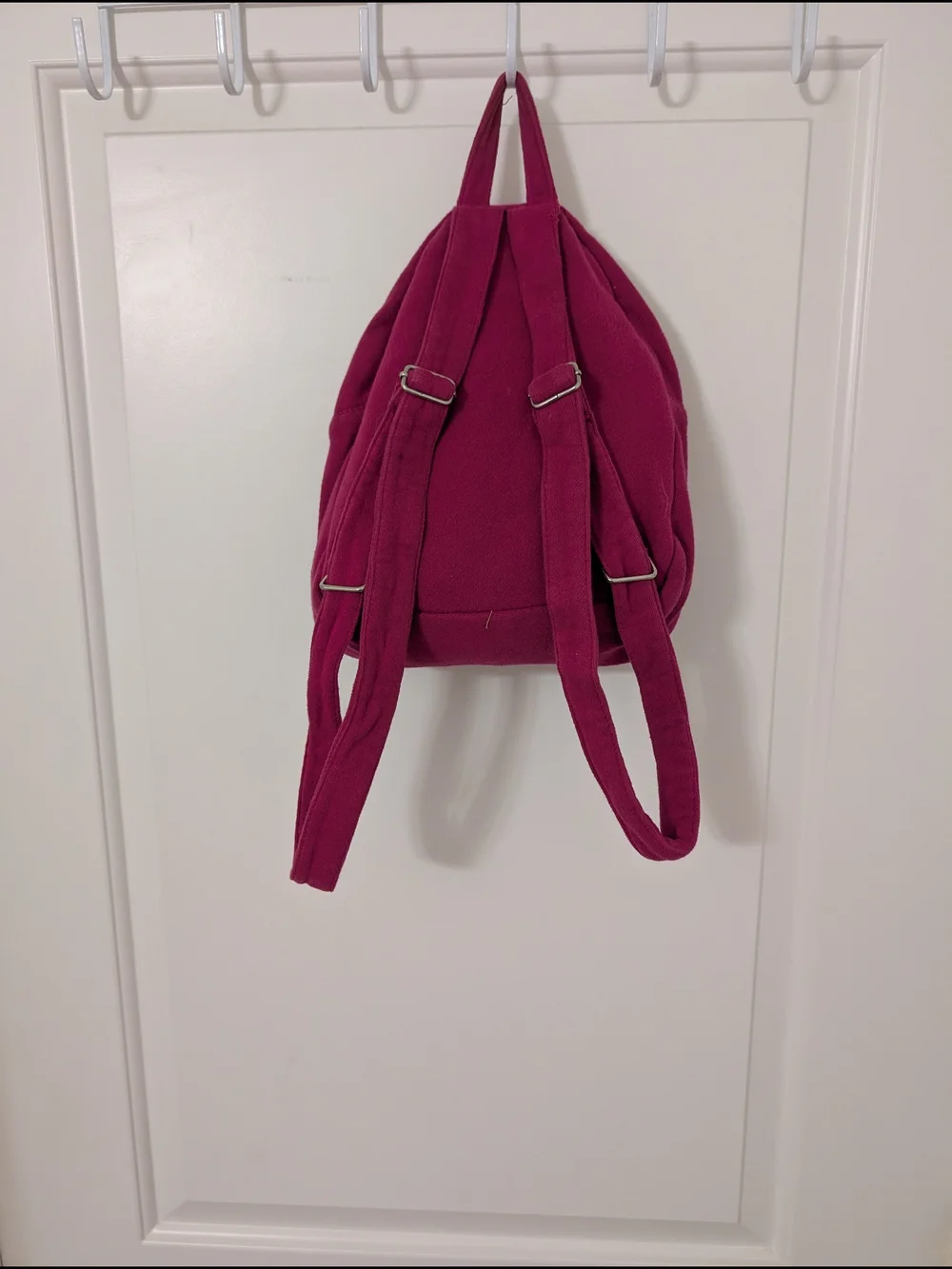 Vintage 1997 Warner Bros. Kids Magenta Tom & Jerry Backpack